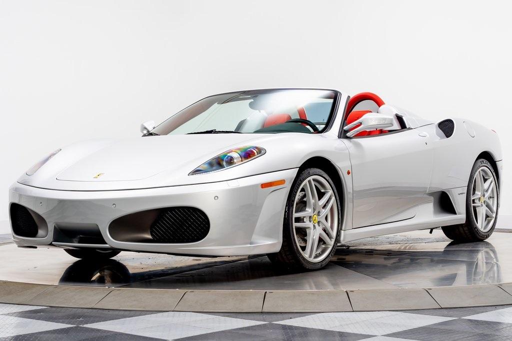 Argento Nurburgring Ferrari F430 Spider 6 Speed with Rosso Ferrari