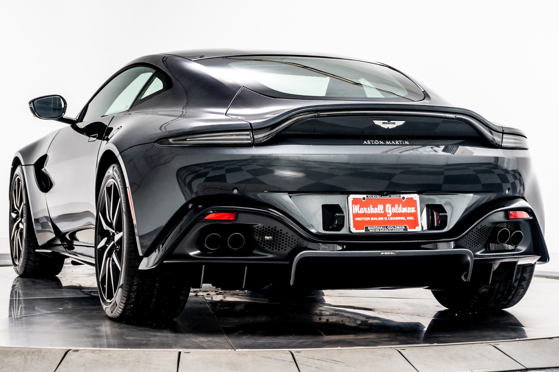 Xenon Grey Aston Martin Vantage with Obsidian Black Interior For