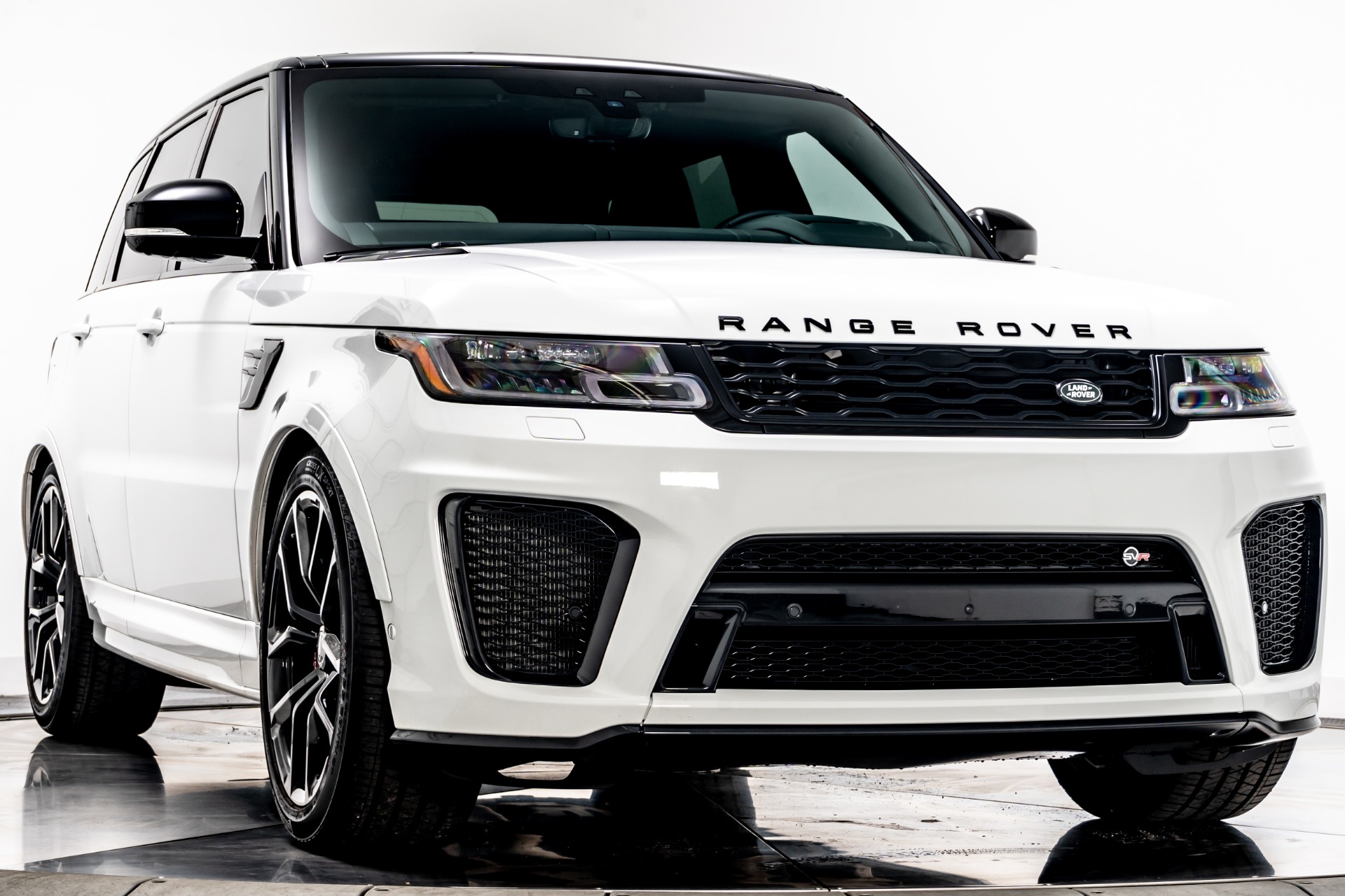 White Black Range Rover Svr On Forgiato Wheels Great Specs