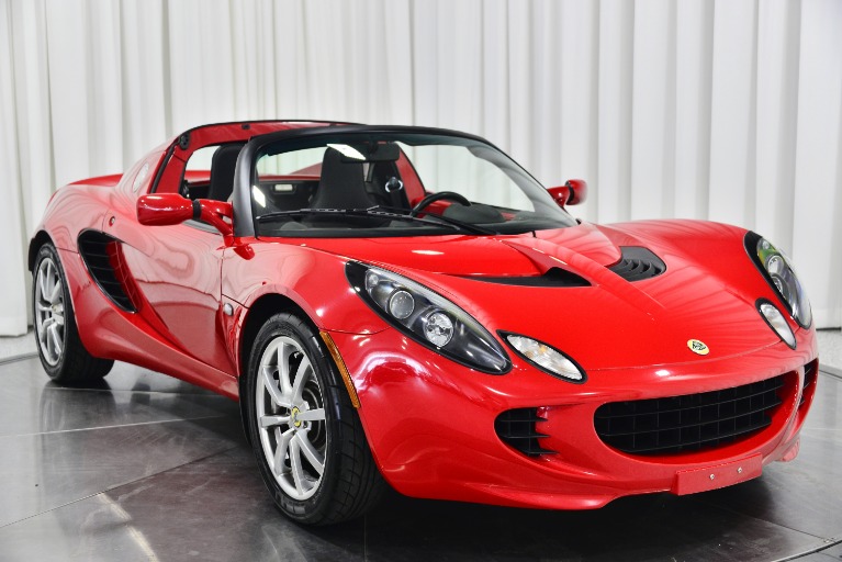 Ardent Red Lotus Elise with Black Interior For Sale - Stock Number