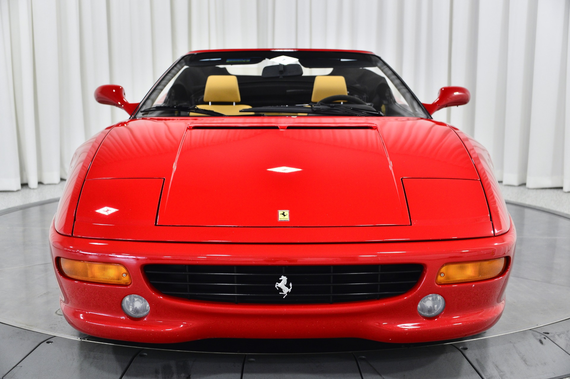 Rosso Corsa Ferrari 355 F1 Spider Serie Fiorano with Beige 