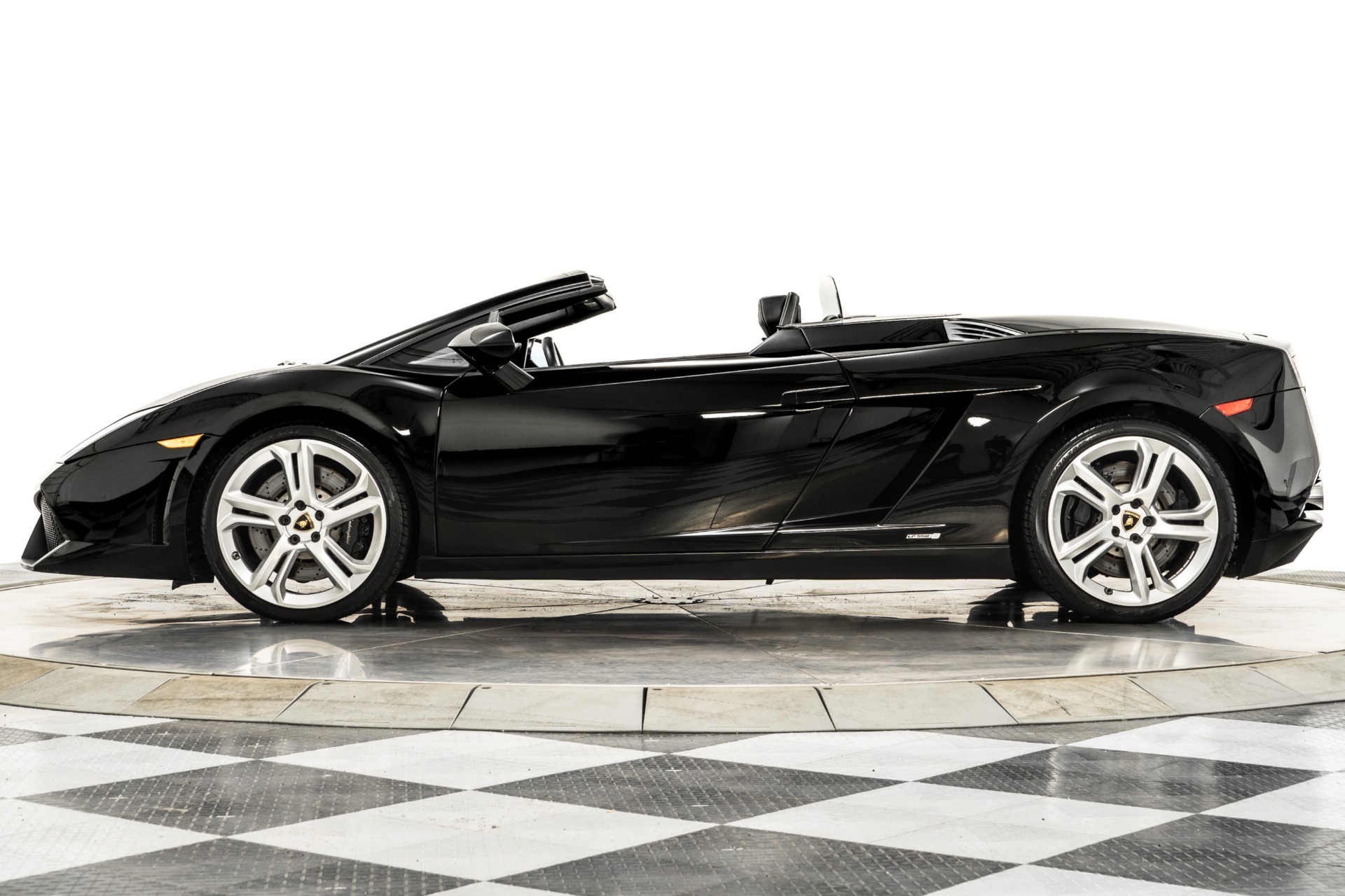 Nero Noctis Lamborghini Gallardo LP550-2 Spyder with Nero Perseus