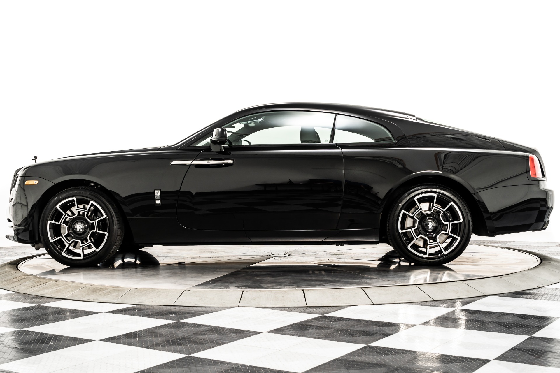 Black Diamond Rolls-Royce Wraith Black Badge with Black Interior