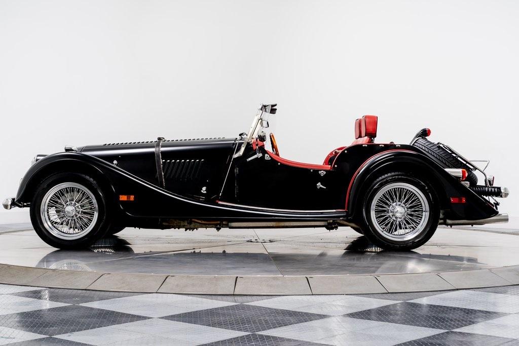 London Taxi Black Morgan Plus 8 with Red Interior For Sale - Stock