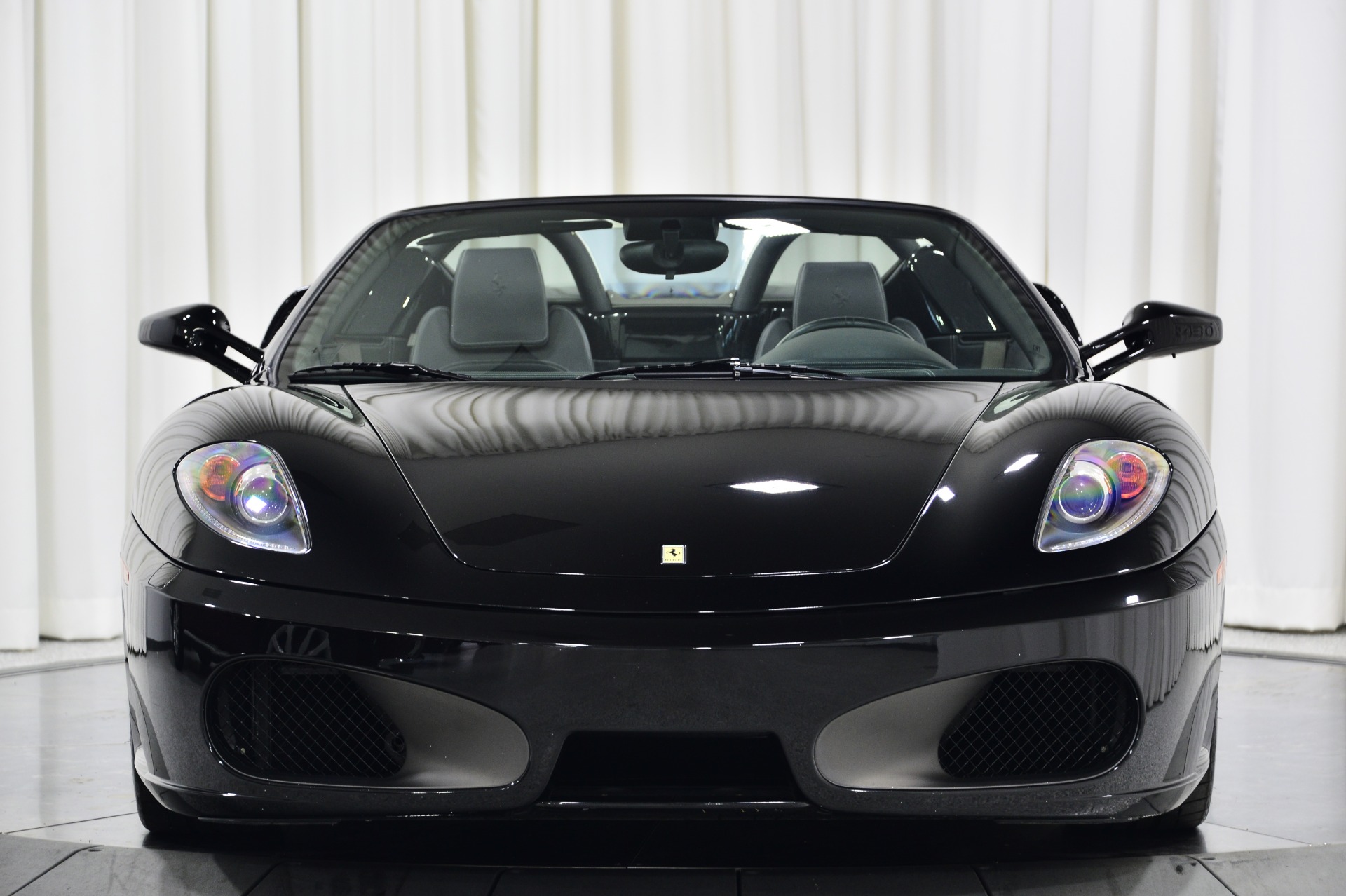 Nero Ferrari F430 Spider with Nero Interior For Sale - Stock