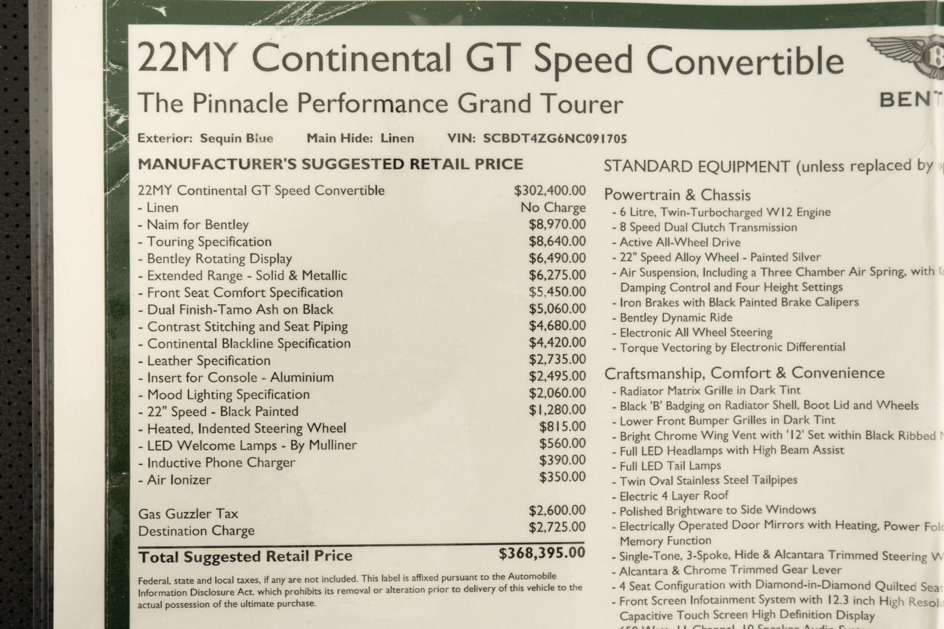 Used 22 Bentley Continental Gtc Speed For Sale Sold Marshall Goldman Beverly Hills Stock Whcacse