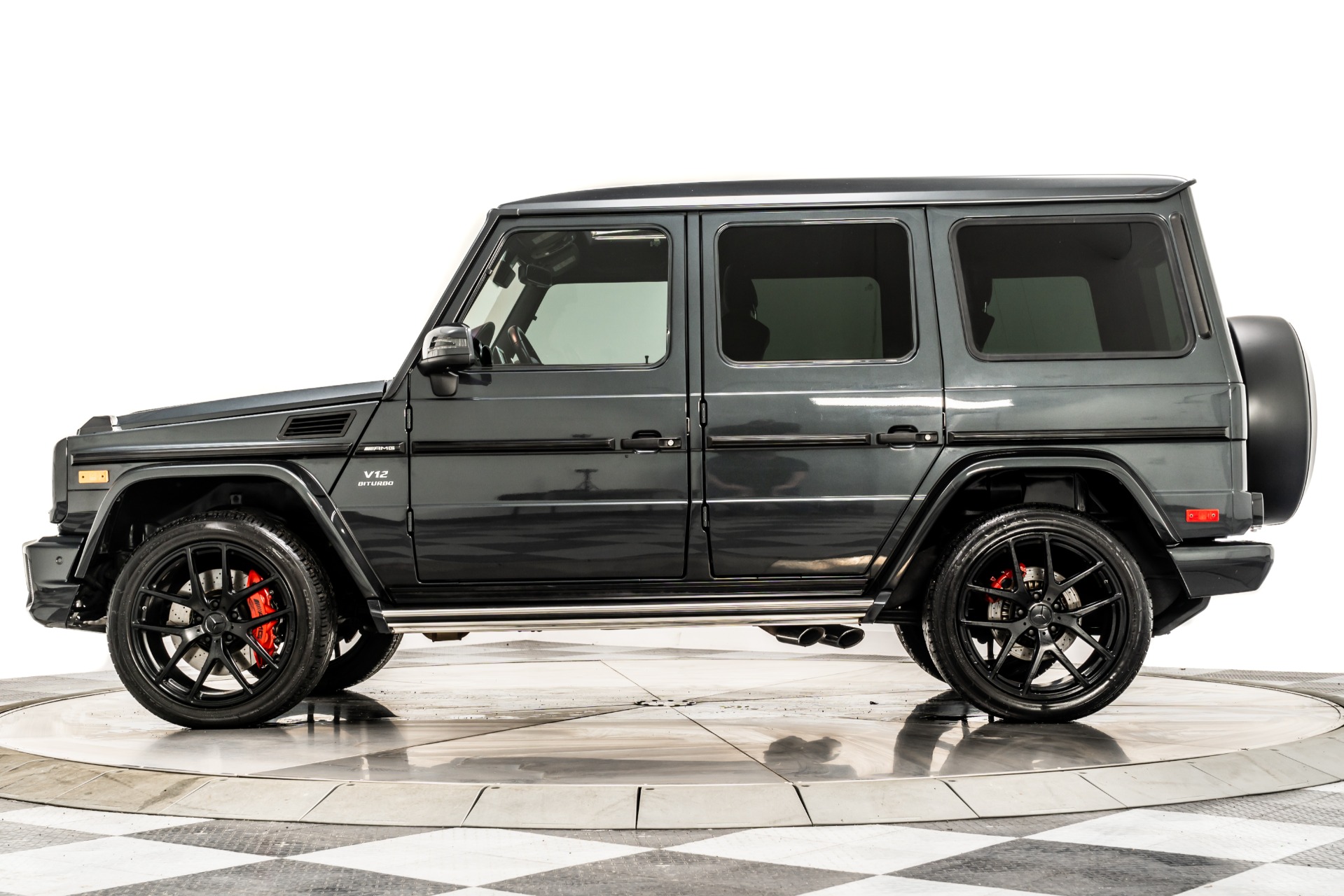 Magnetite Black Mercedes-Benz G65 AMG with Black Interior For Sale