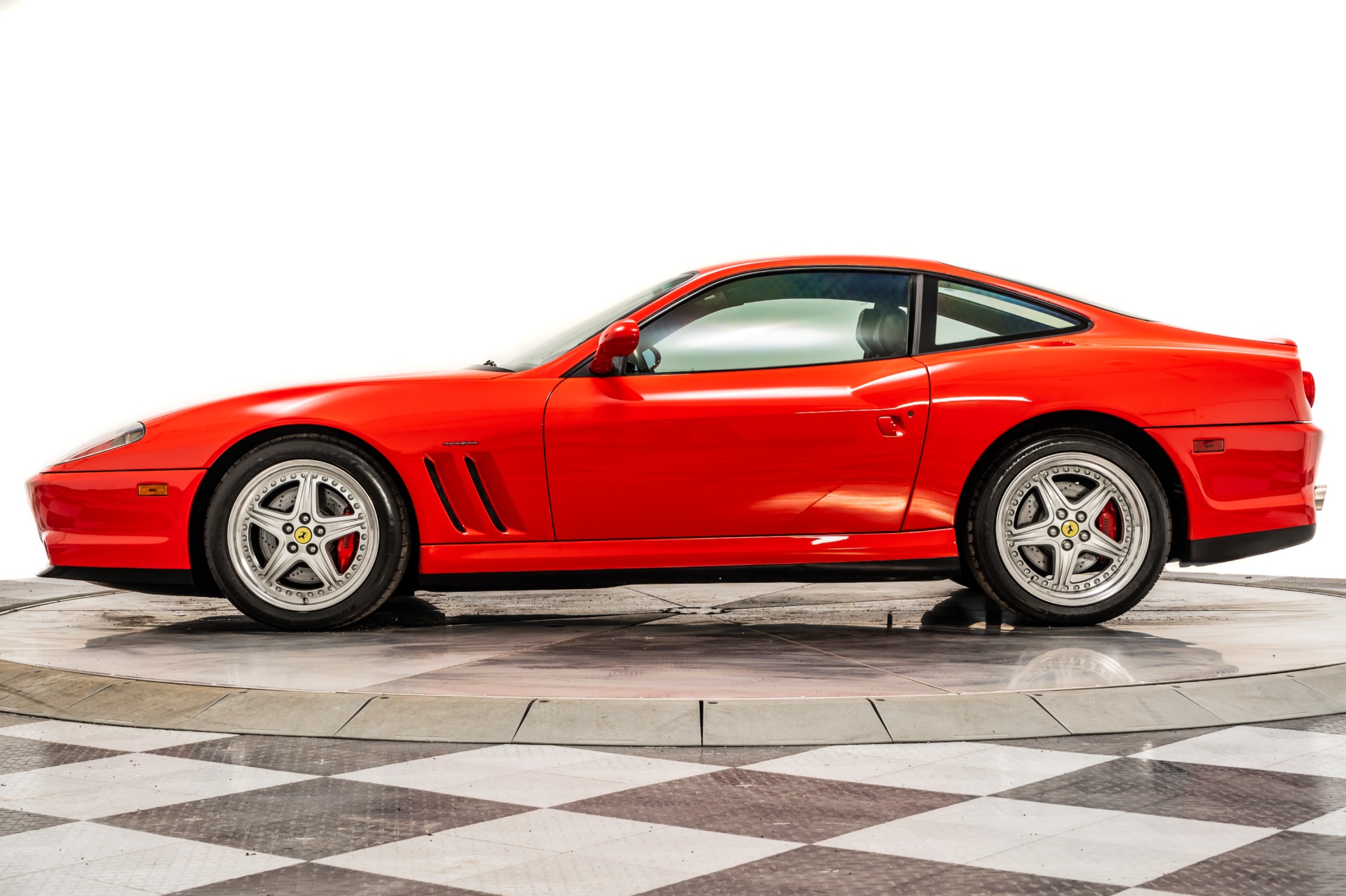 Rosso Corsa Ferrari 550 Maranello with Nero Interior For Sale