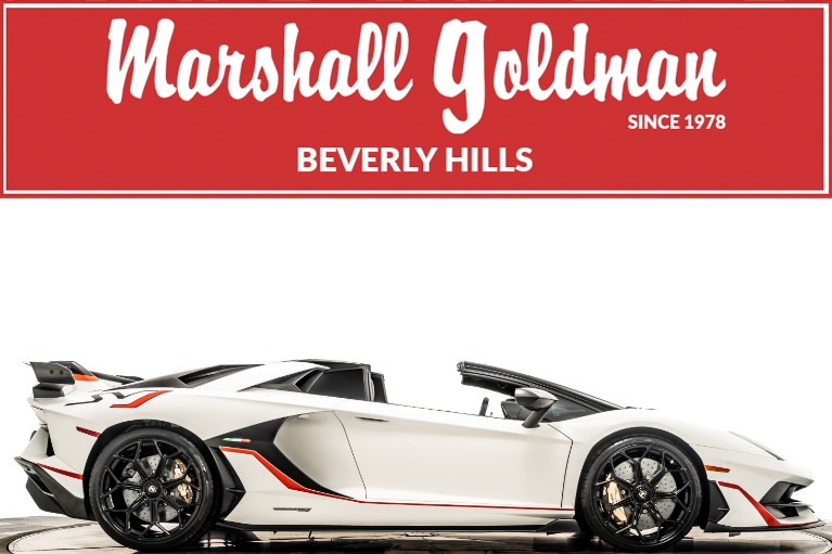 Used 2020 Lamborghini Aventador LP 770-4 SVJ Roadster for sale $968,900 at Marshall Goldman Beverly Hills in Beverly Hills CA