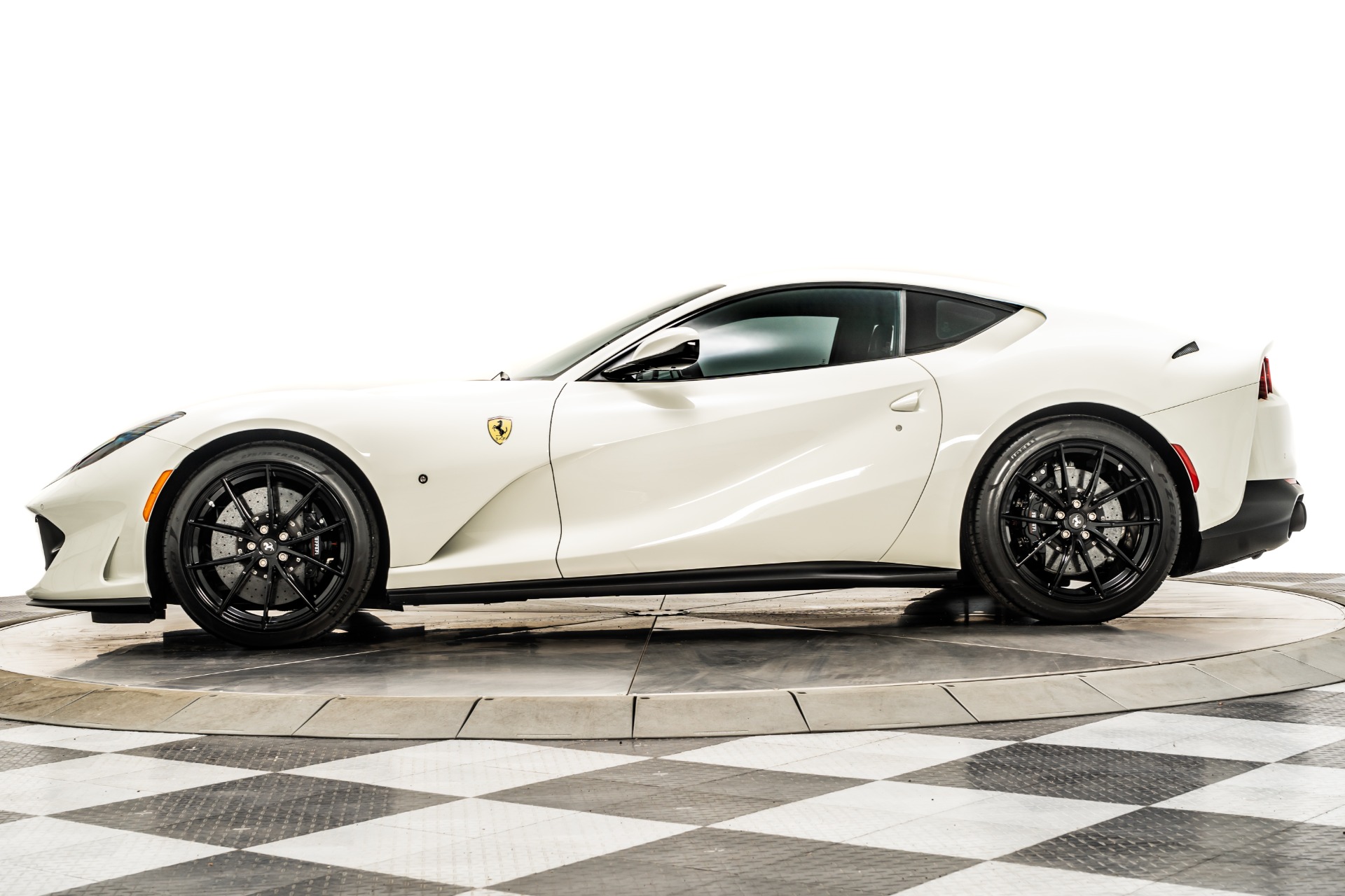 Bianco Avus Ferrari 812 Superfast with Nero Interior For Sale