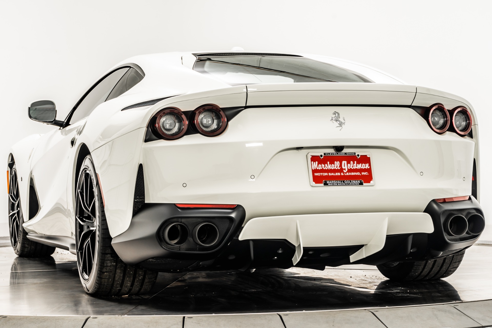 Bianco Avus Ferrari 812 Superfast with Nero Interior For Sale