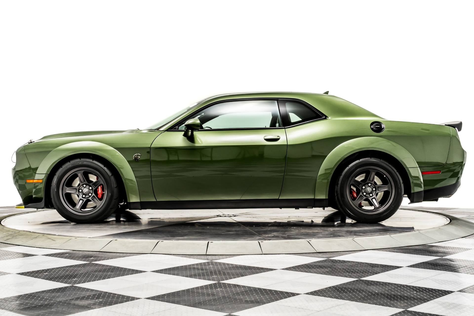 F8 Green Dodge Challenger SRT Super Stock with Black/Sepia
