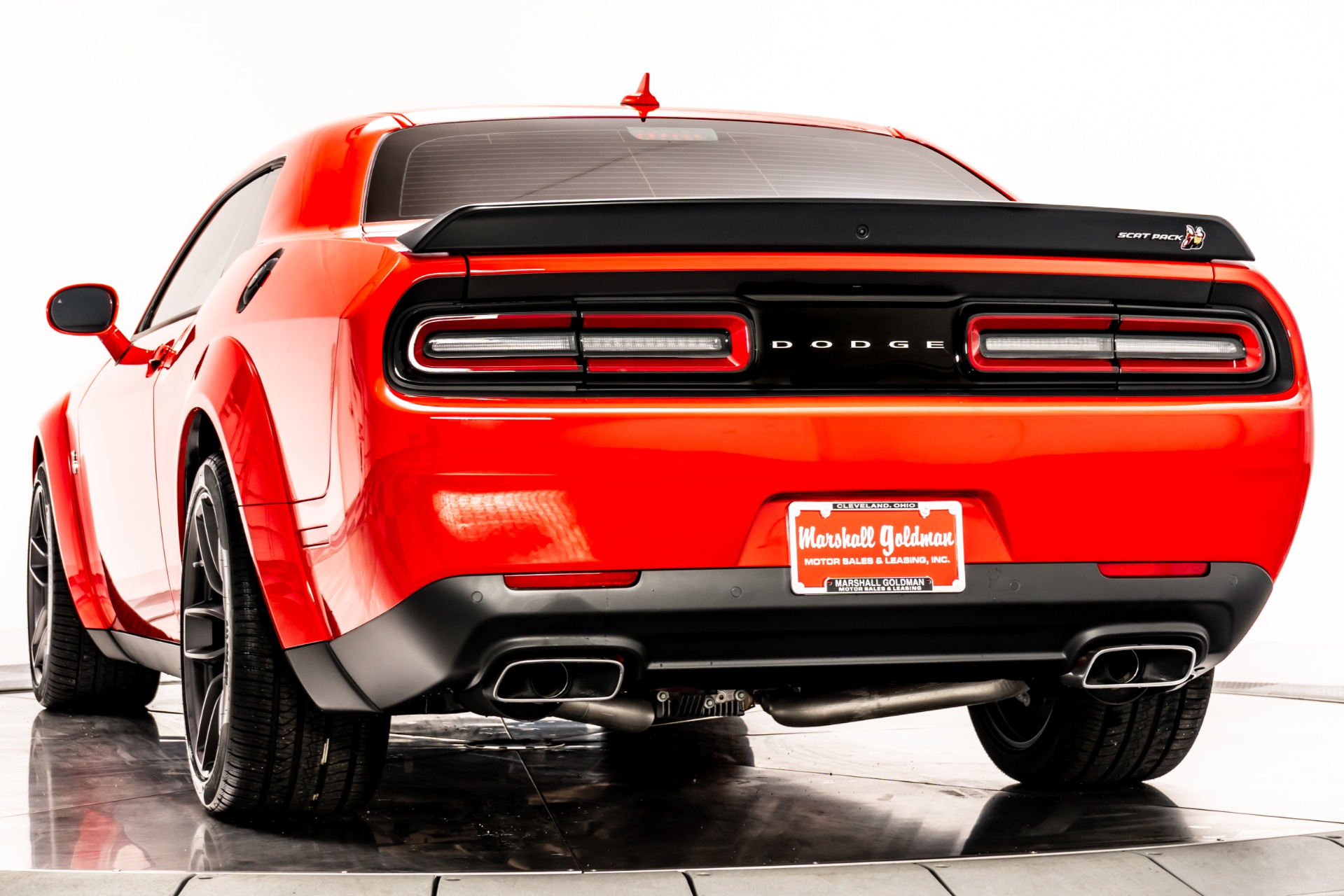 TorRed Clear Coat Dodge Challenger R/T Scat Pack Widebody with