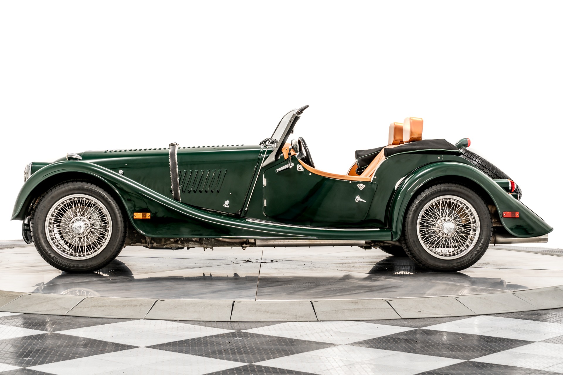 Connaught Green Morgan Plus 8 35th Anniversary with Tan Interior