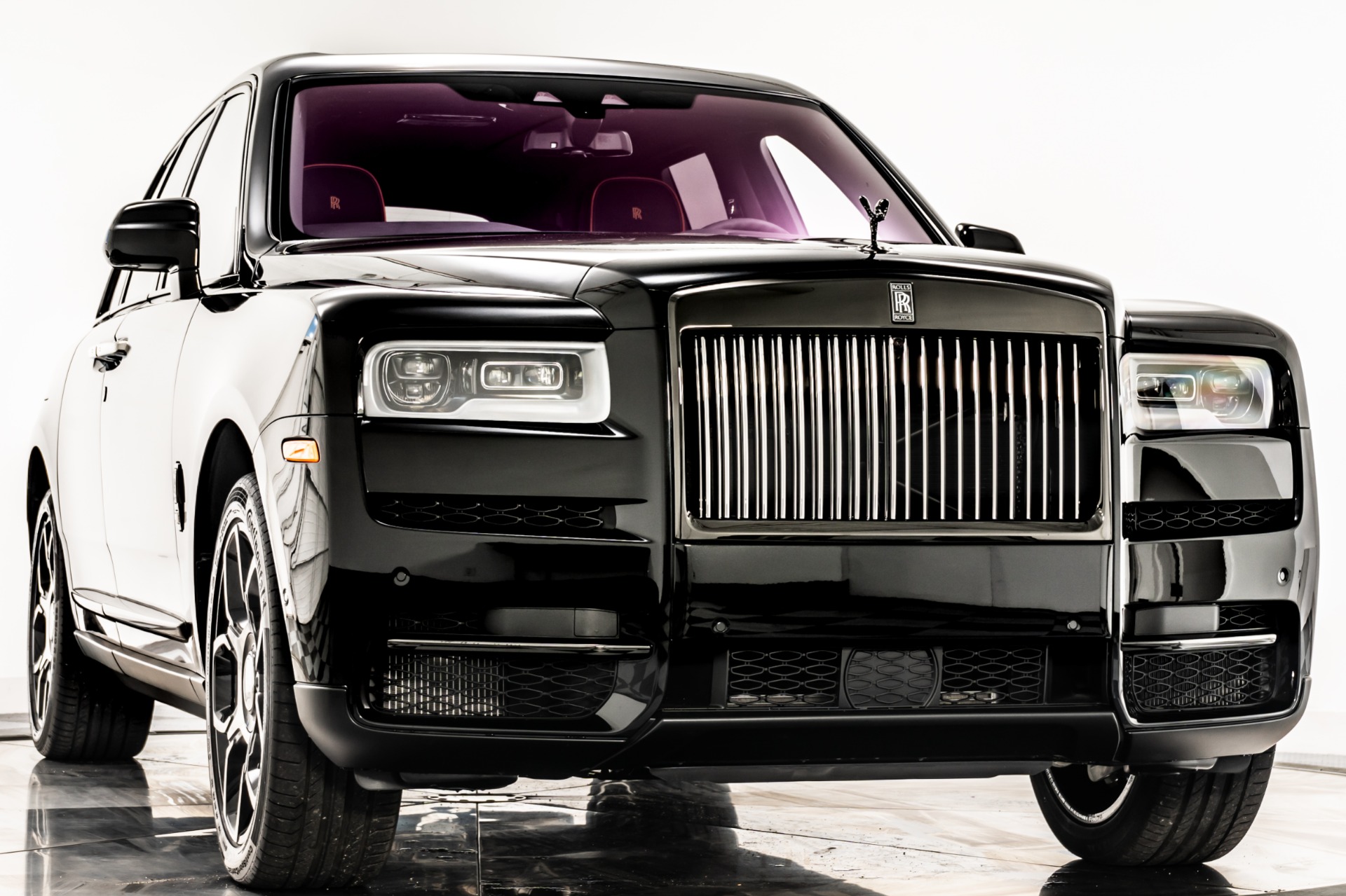 Used 2022 Rolls-Royce Cullinan Black Badge Shooting Star Headliner! HOT  Spec! LOADED! Red Interior! For Sale (Special Pricing)