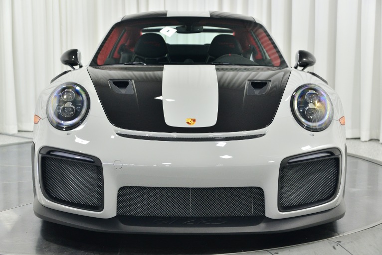 Chalk Porsche 911 GT2 RS with Black/Red Interior For Sale - Stock