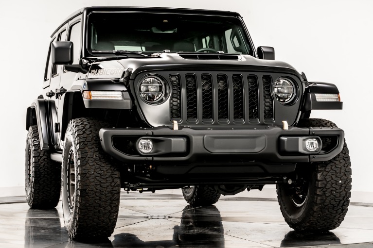 Black Clear Coat Jeep Wrangler Unlimited Rubicon 392 with Black