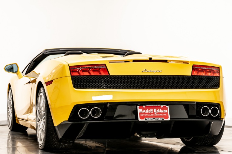 Lamborghini Gallardo Yellow Rear