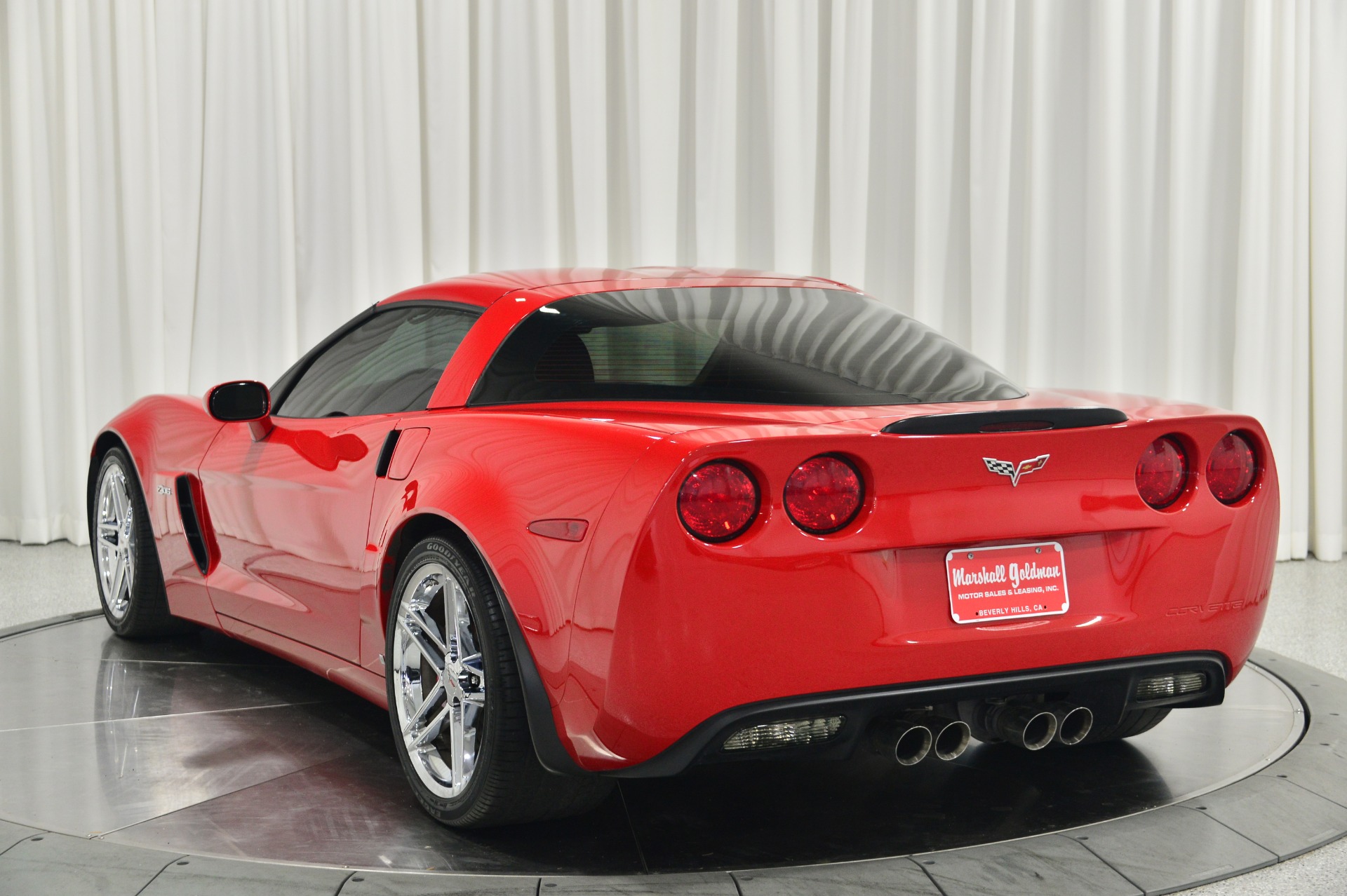 Victory Red Chevrolet Corvette Z06 with Ebony/Titanium Gray