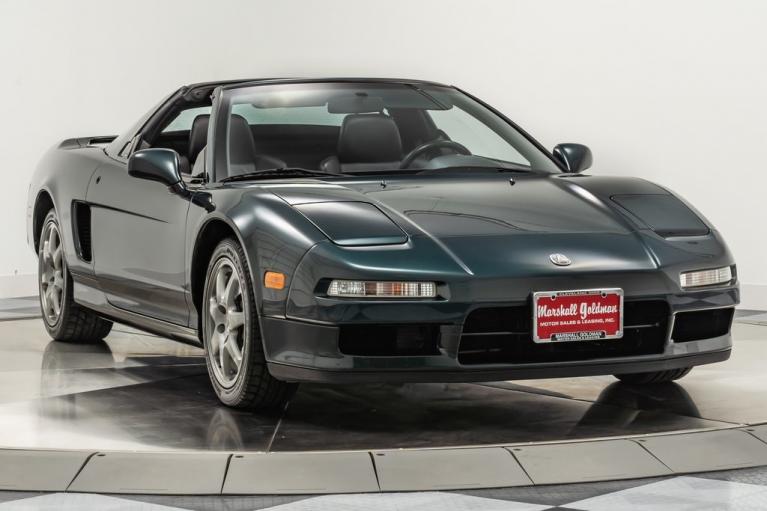 Brooklands Green Acura NSX-T with Black Interior For Sale - Stock