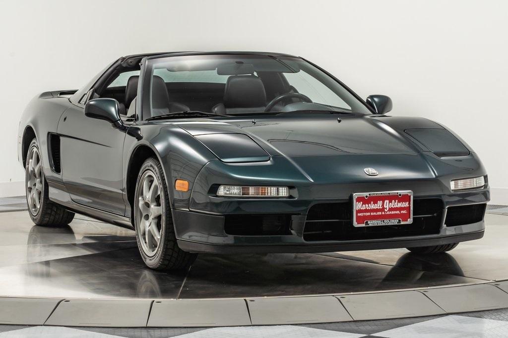 Brooklands Green Acura NSX-T with Black Interior For Sale - Stock
