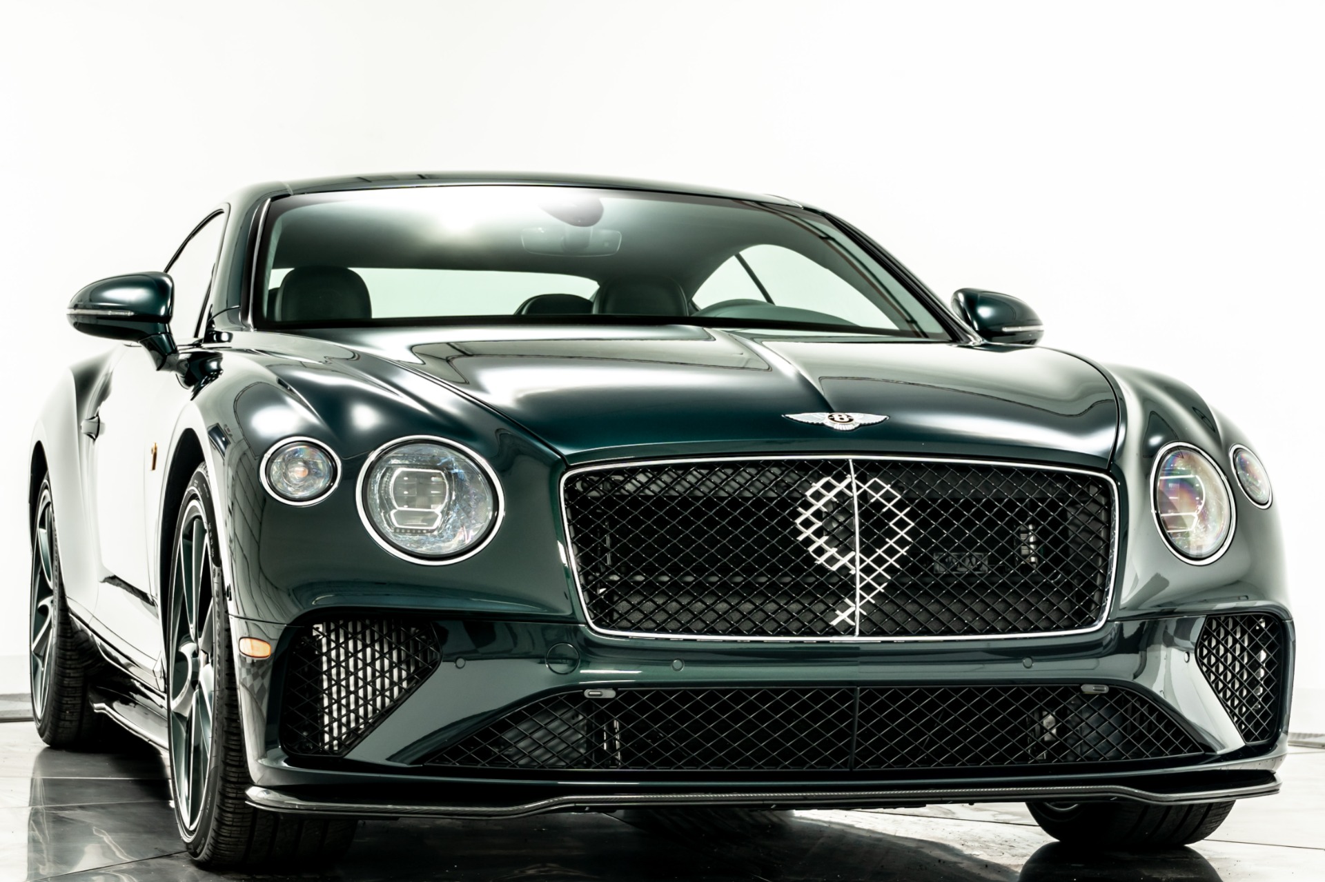 Viridian Green Bentley Continental GT Number 9 Edition with