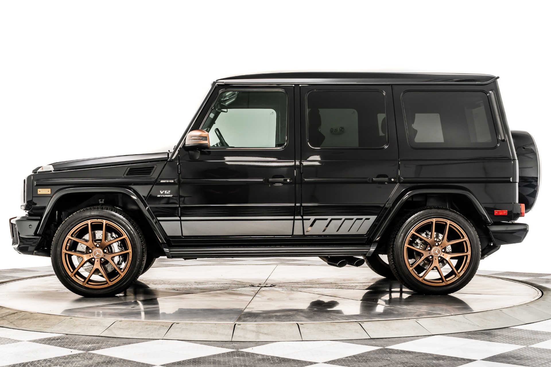 Obsidian Black Metallic Mercedes-Benz G65 AMG Final Edition with