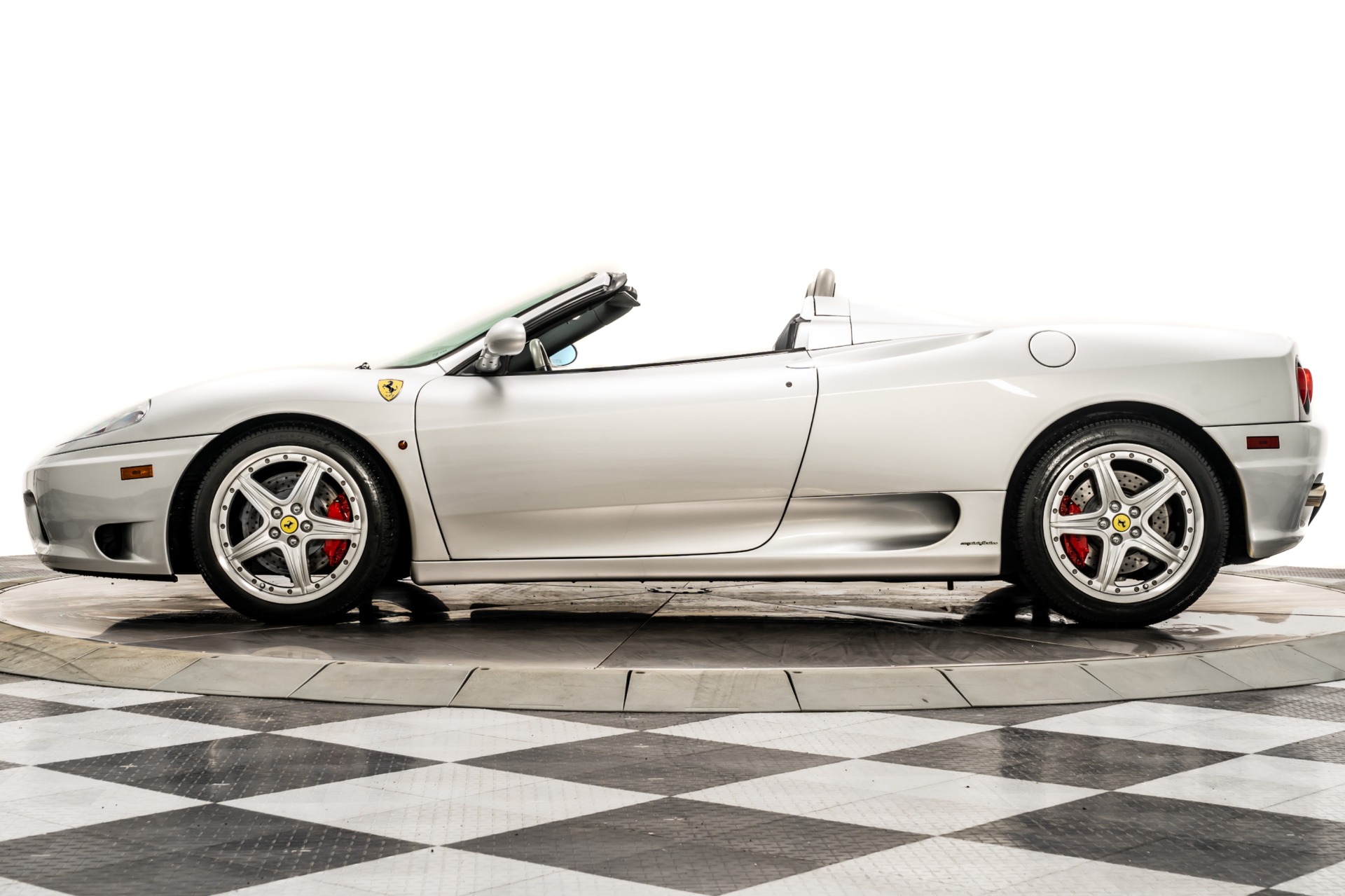 Argento Nurburgring Ferrari 360 Spider 6 Speed with Grigio Scuro