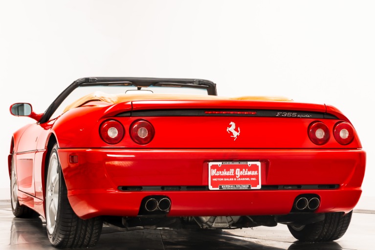 Rosso Corsa Ferrari F355 Spider with Beige Interior For Sale