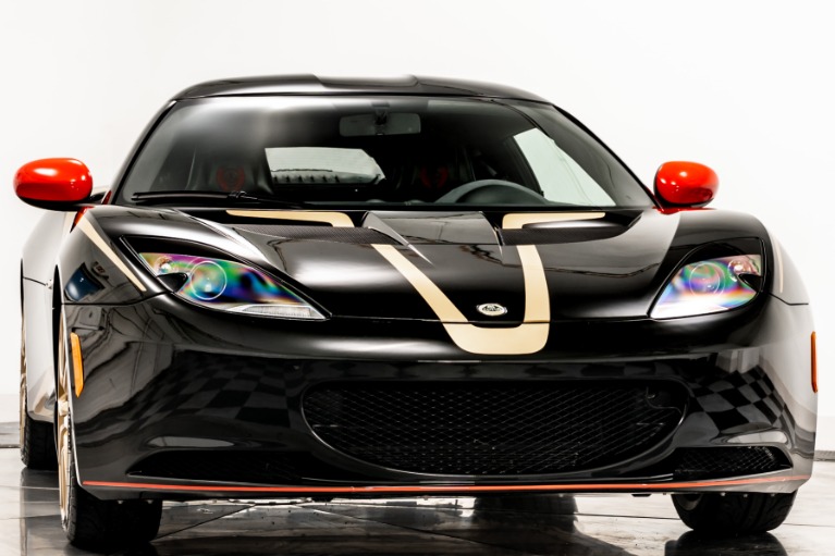 Motorsport Black Metallic Lotus Evora S GP Edition with Antrhacite
