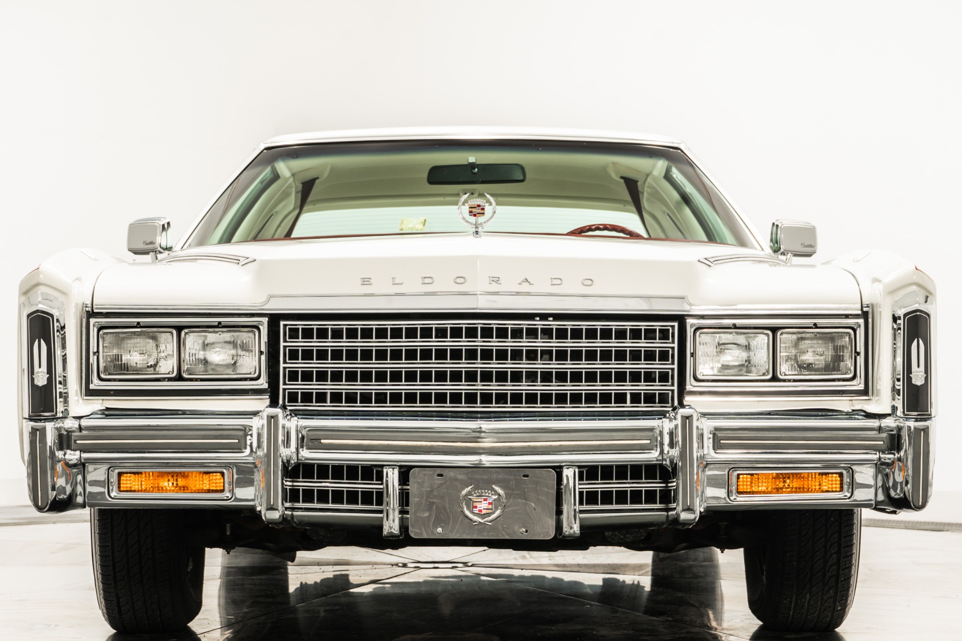Cotillion White Cadillac Eldorado Biarritz with White with Dark