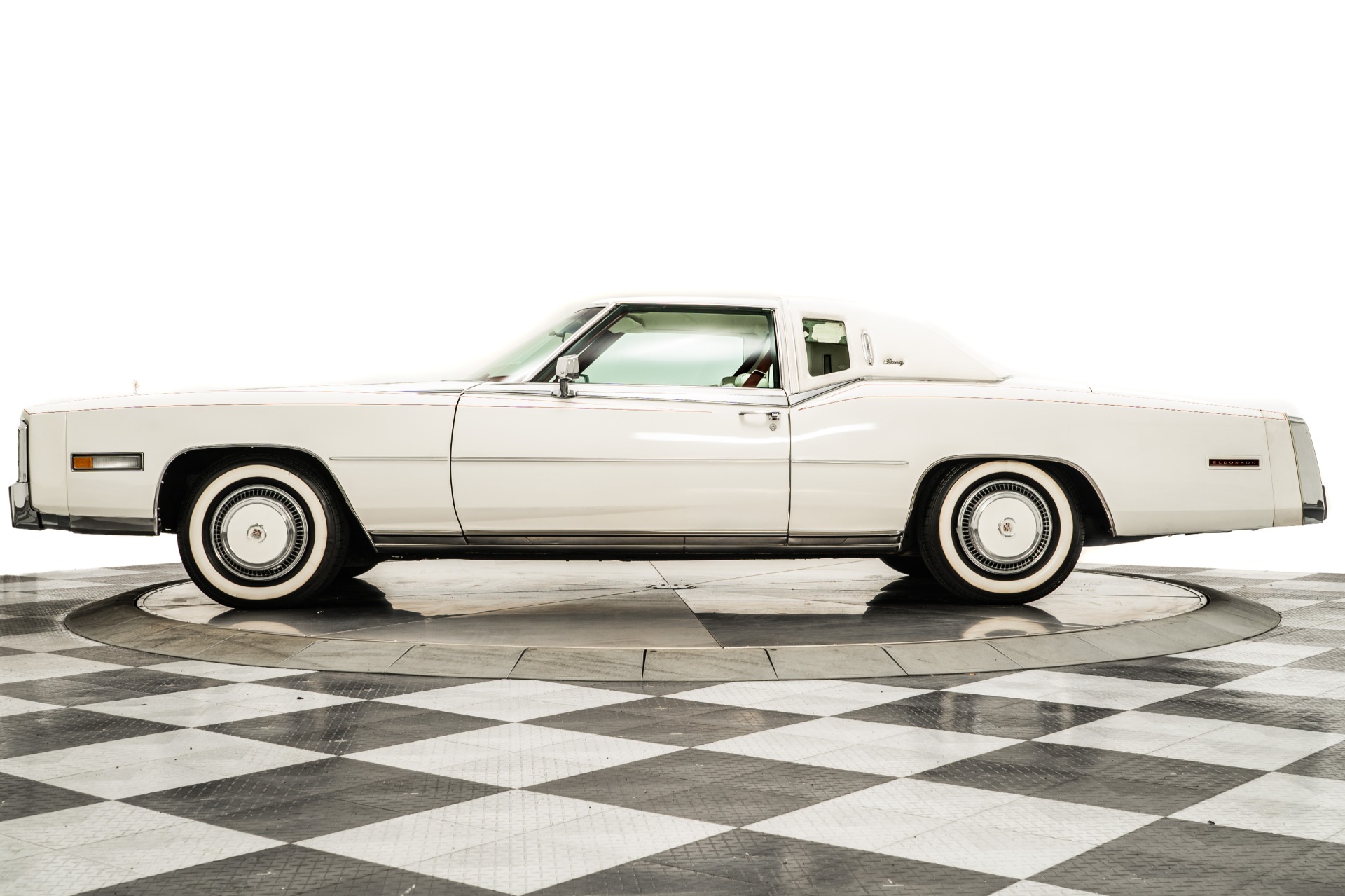 Cotillion White Cadillac Eldorado Biarritz with White with Dark