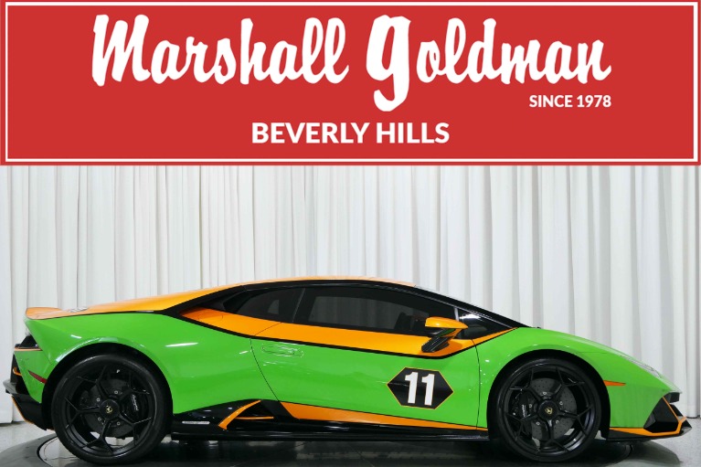 Used 2020 Lamborghini Huracan EVO GT Celebration for sale $335,900 at Marshall Goldman Beverly Hills in Beverly Hills CA