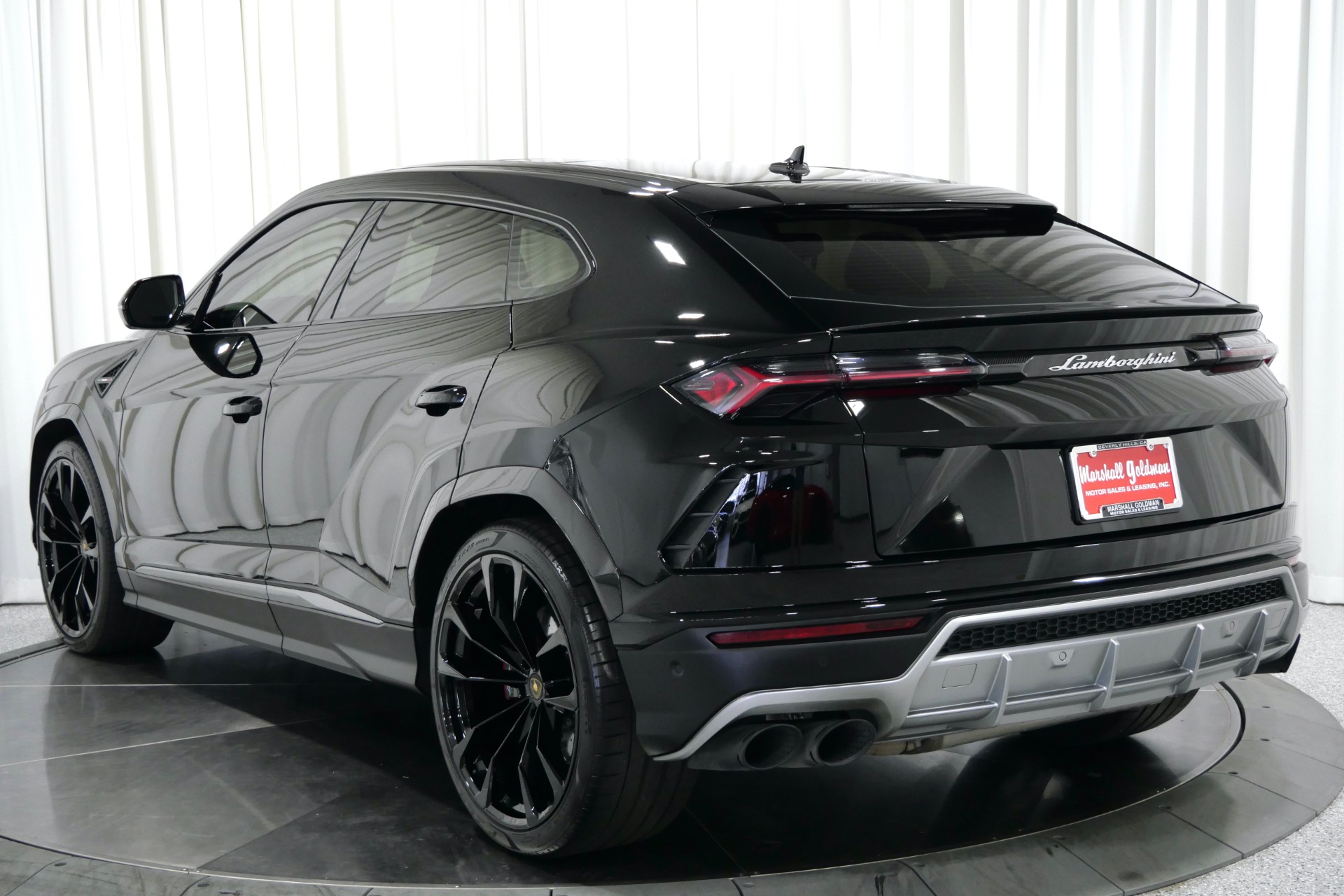 Nero Noctis Lamborghini Urus with Nero Ade Interior For Sale