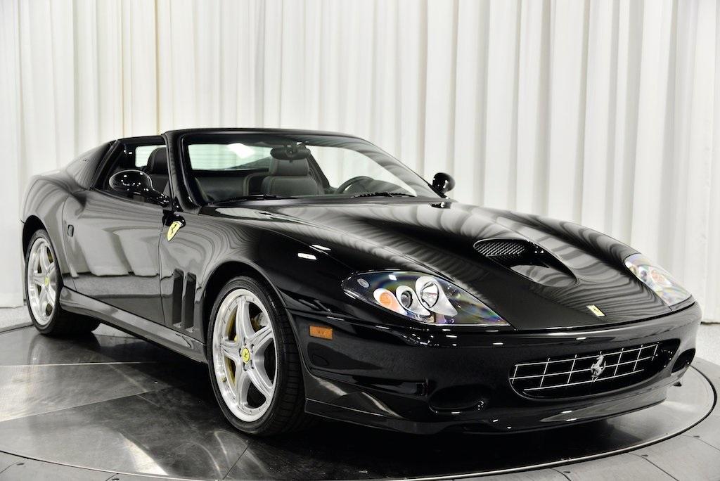 Nero Ferrari 575 Superamerica with Nero Interior For Sale - Stock
