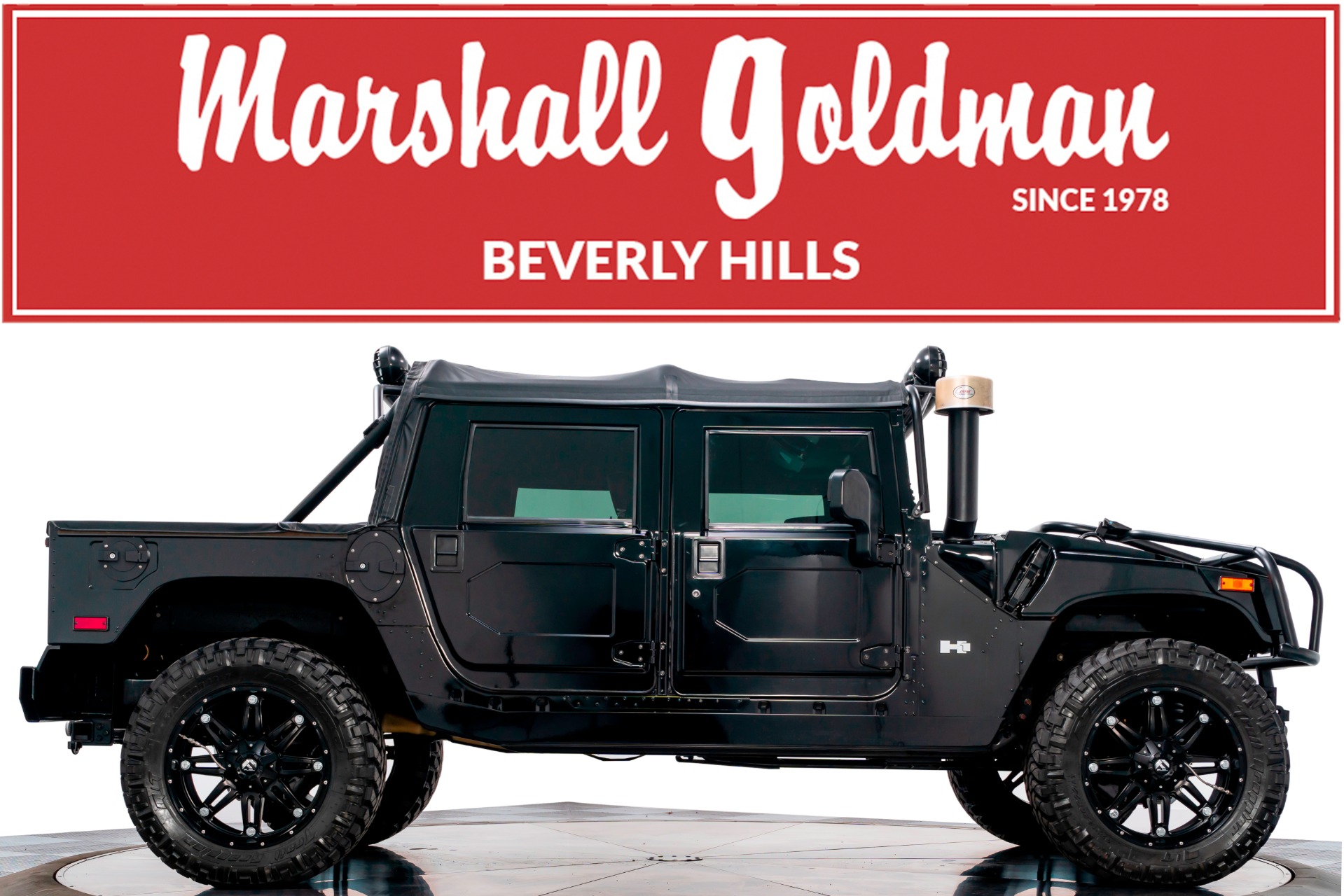 Used 2006 Hummer H1 Alpha Open Top For Sale Sold Marshall Goldman Beverly Hills Stock B20522