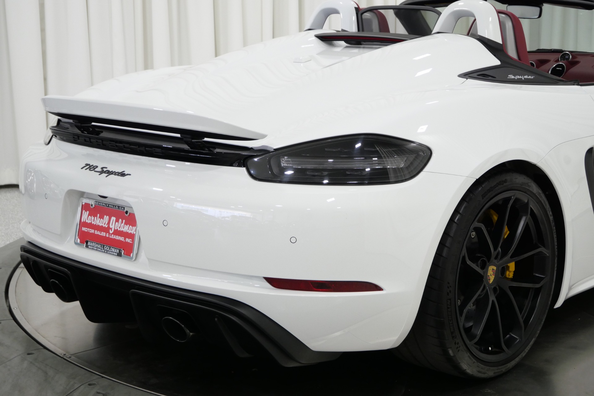 Used 2021 Porsche 718 Boxster Spyder For Sale (Sold