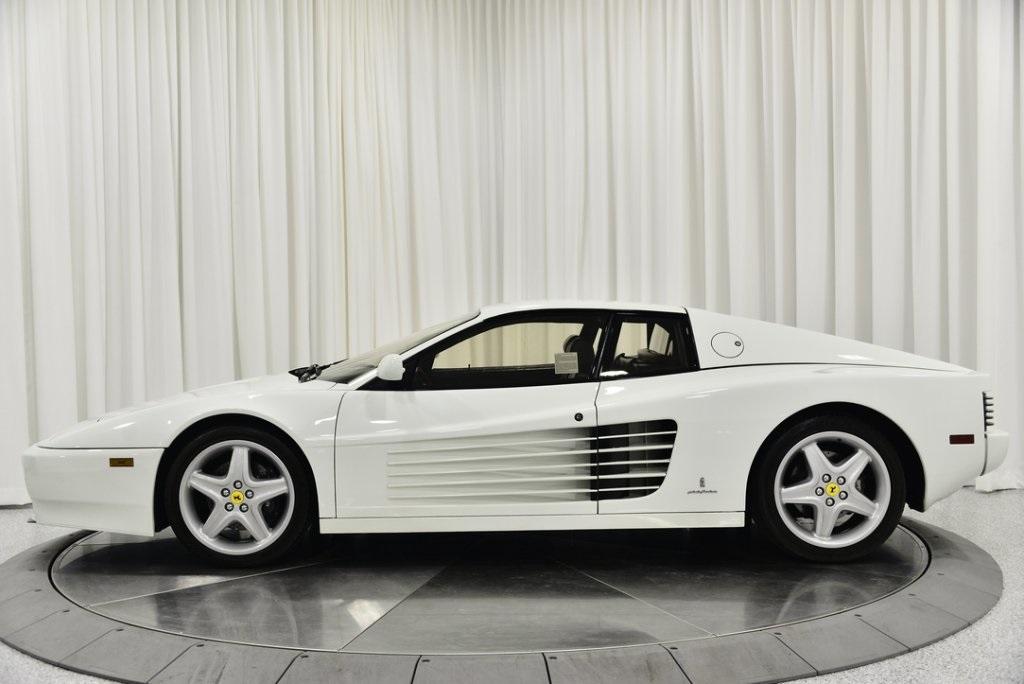 Bianco Ferrari Ferrari 512TR with Nero Interior For Sale - Stock