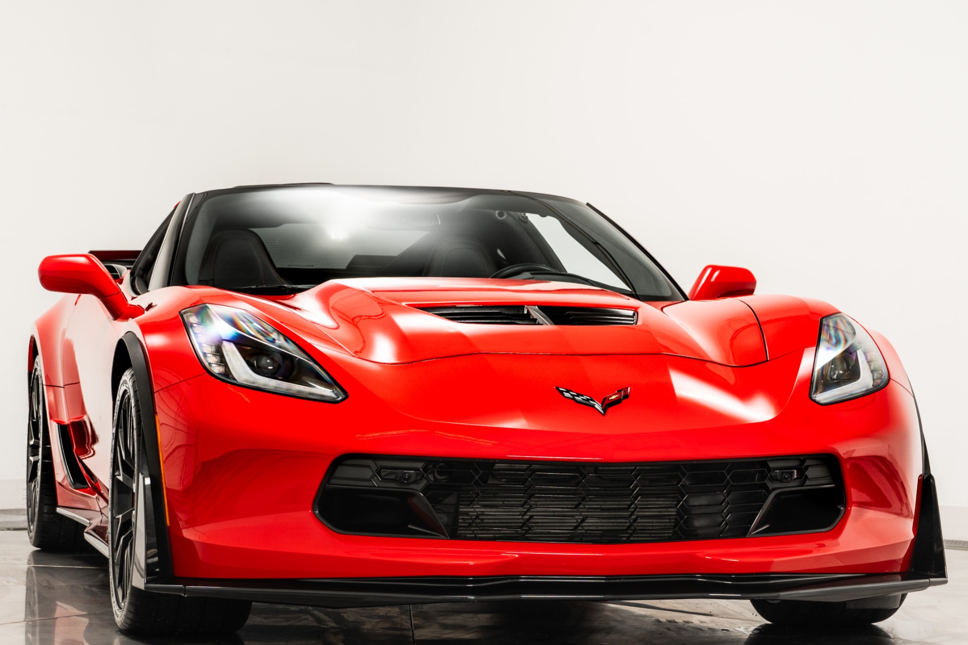 Torch Red Chevrolet Corvette Z06 3LZ with Jet Black Interior For