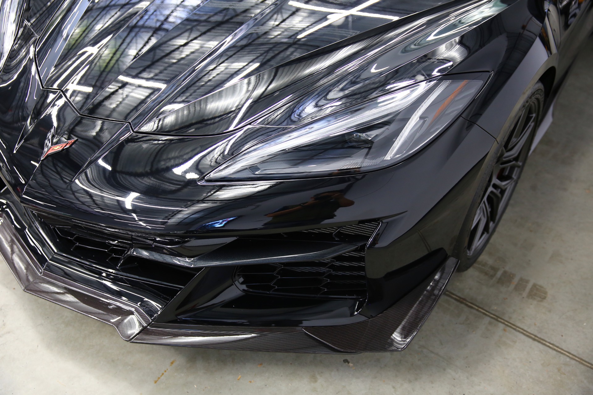 Black Chevrolet Corvette Z06 Convertible -6 Original Miles, 3LZ