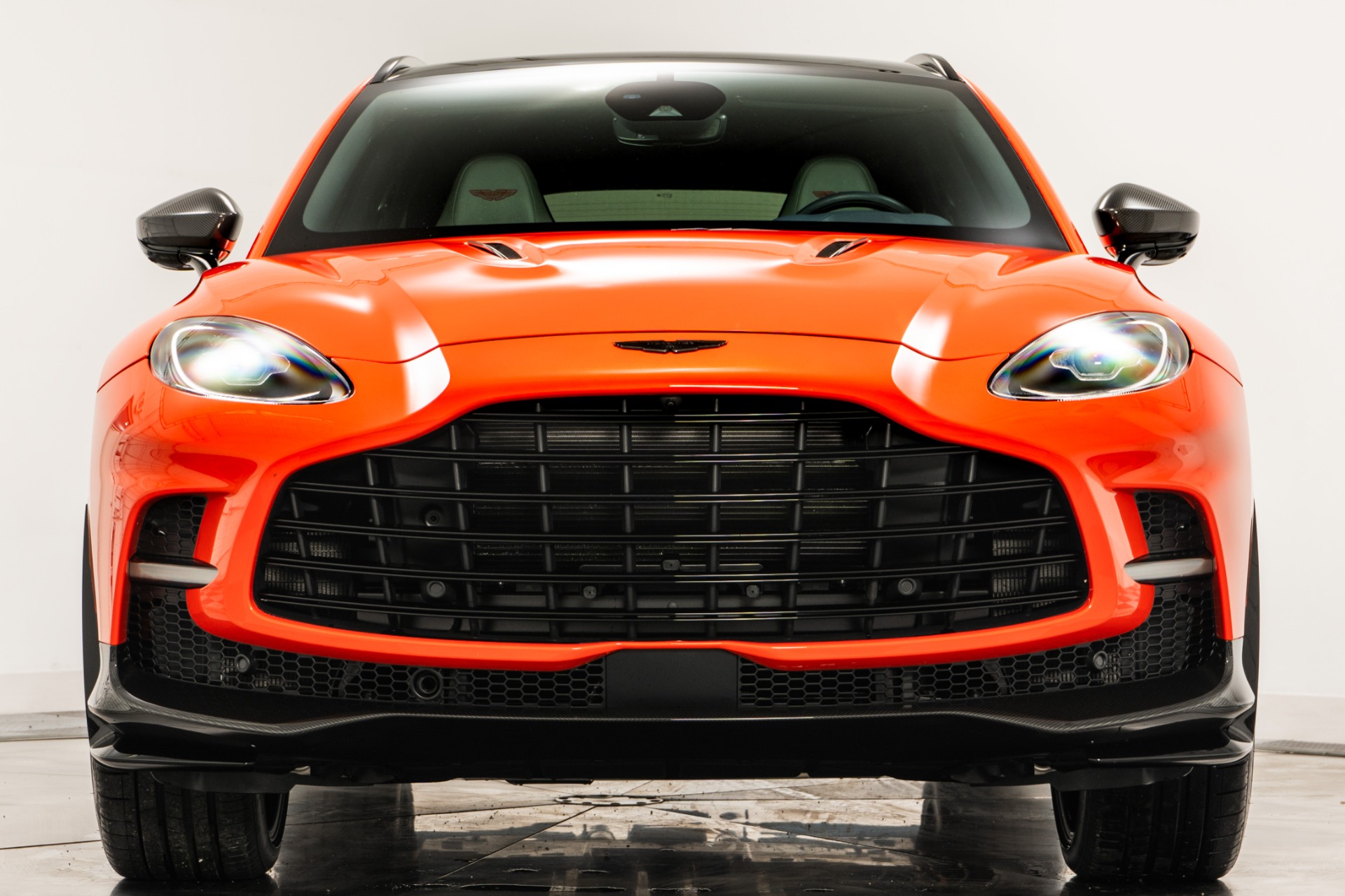 Cosmos Orange Aston Martin DBX 707 with Dark Knight Interior For