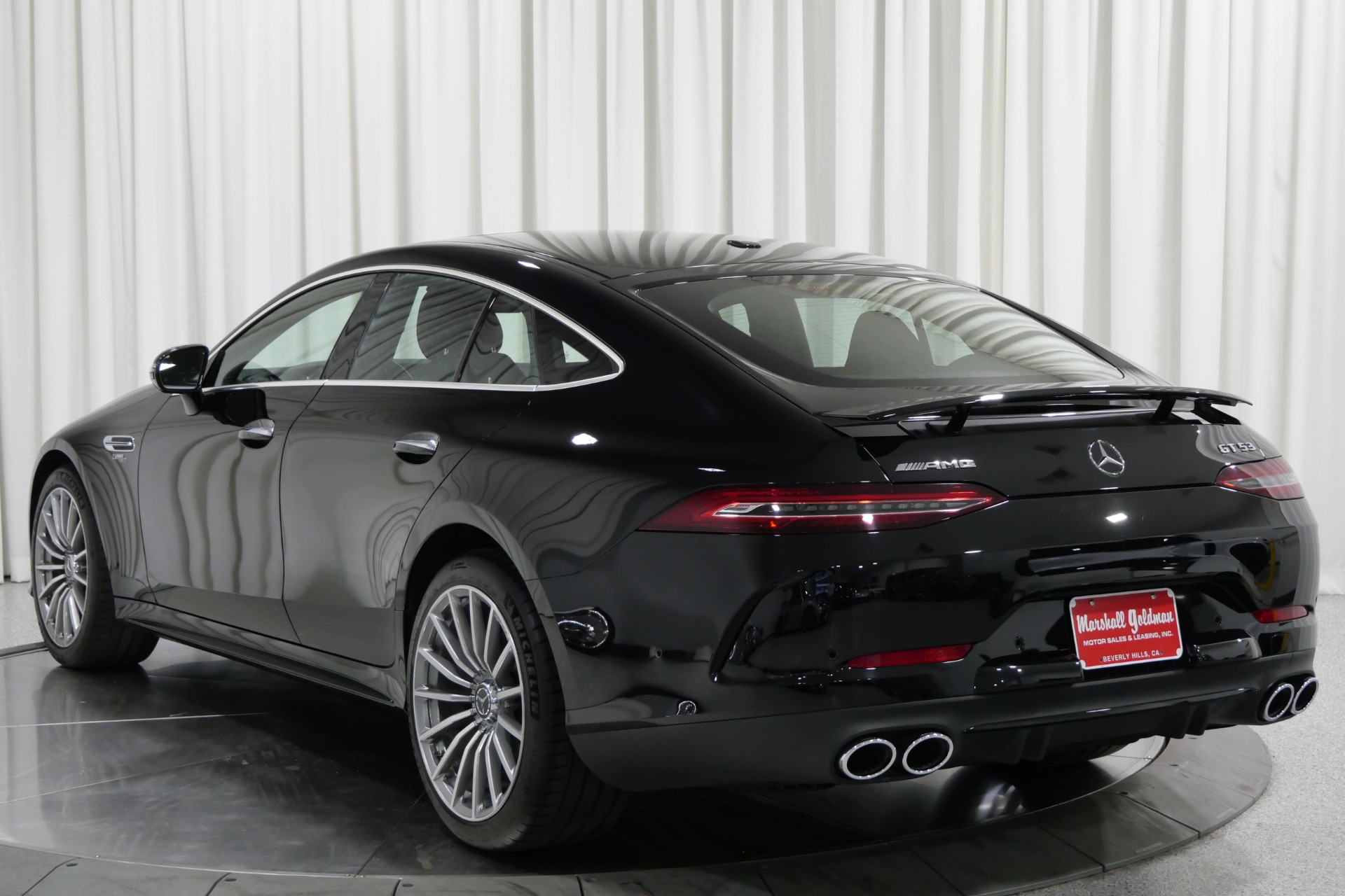 Obsidian Black Metallic Mercedes-Benz AMG GT 53 with Black