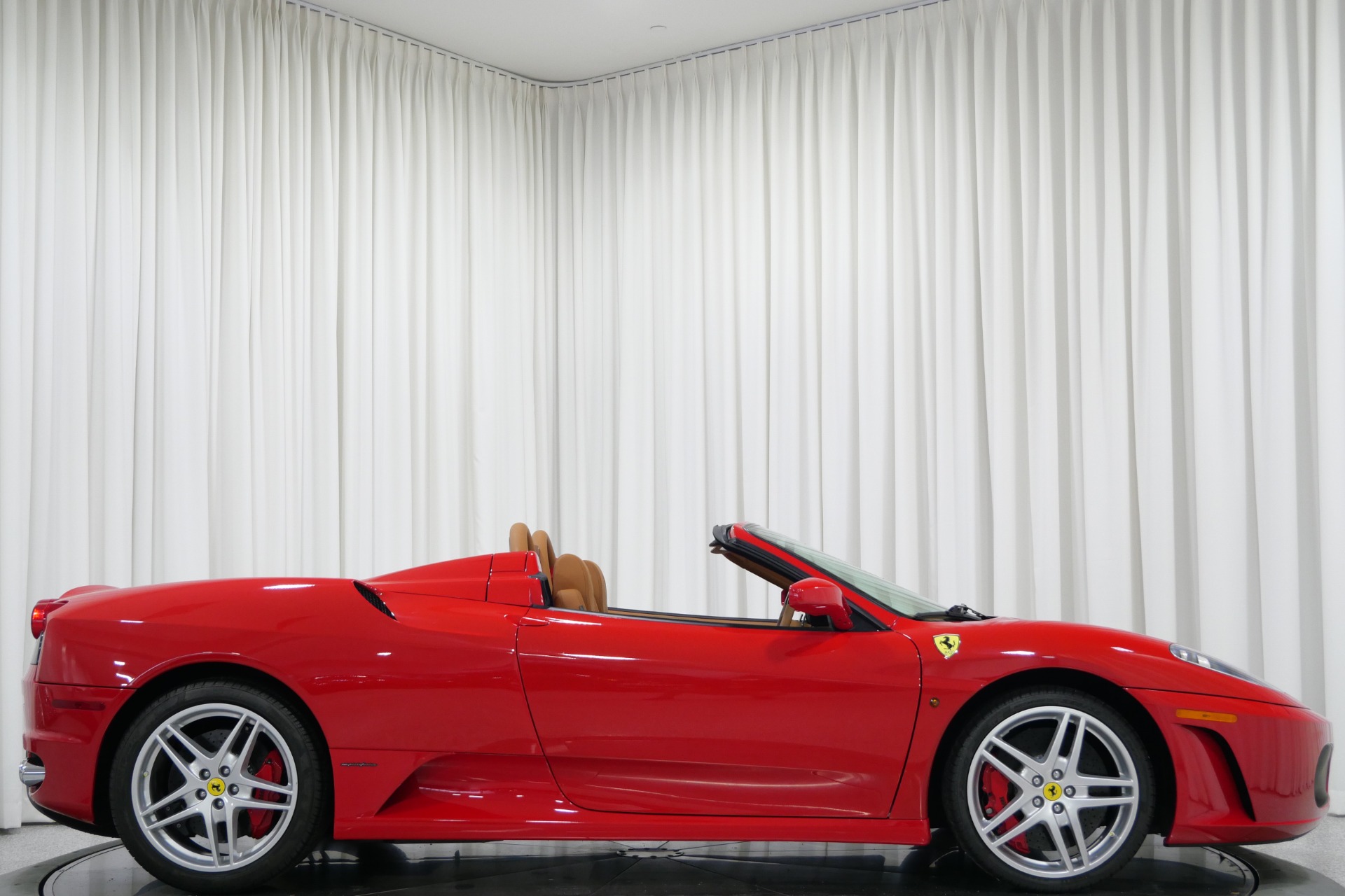 RARE RED LINE 1:43 FERRARI F430 SPYDER CLOSED DARK SILVER