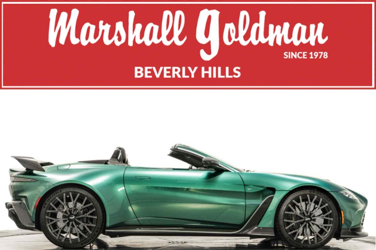 Used 2023 Aston Martin Vantage V12 Roadster for sale $269,900 at Marshall Goldman Beverly Hills in Beverly Hills CA