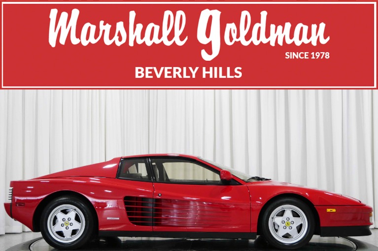 Used 1990 Ferrari Testarossa for sale Call for price at Marshall Goldman Beverly Hills in Beverly Hills CA