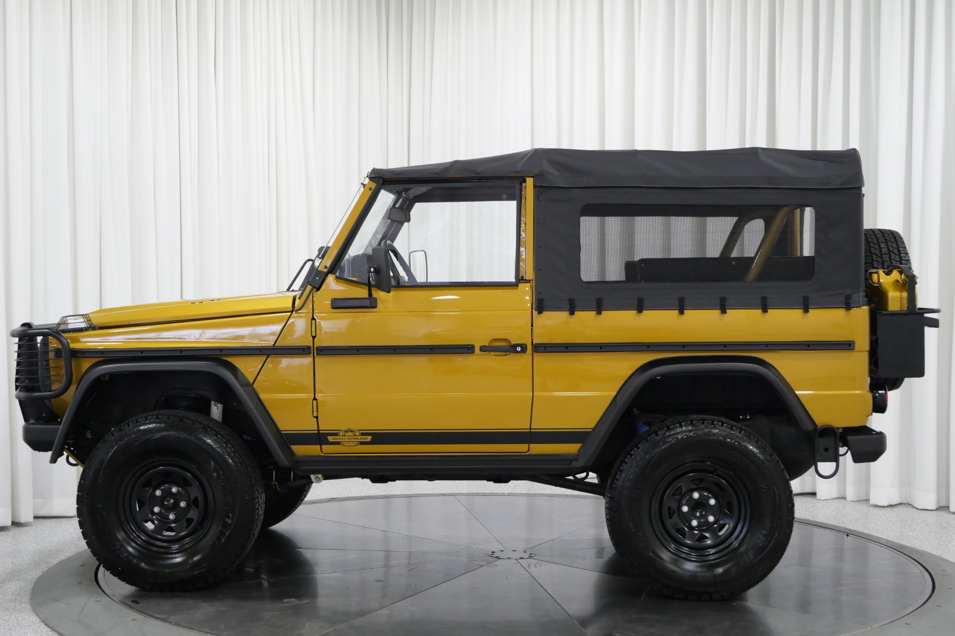 Sandstorm Yellow Mercedes-Benz G250 Legacy Overland with Black and