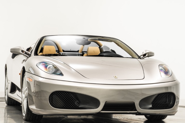 Grigio Nuvolari Ferrari F430 Spider with Beige Interior For Sale