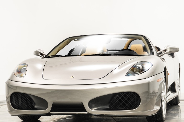 Grigio Nuvolari Ferrari F430 Spider with Beige Interior For Sale