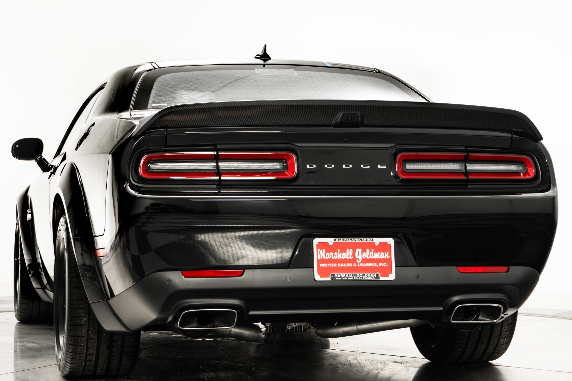 Pitch Black Clear Coat Dodge Challenger Mopar 23 392 Scat Pack