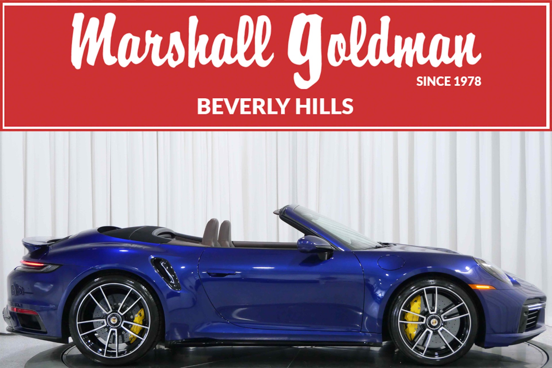 Used 2024 Porsche 911 Turbo S Cabriolet For Sale Sold Marshall Goldman Beverly Hills Stock B25354